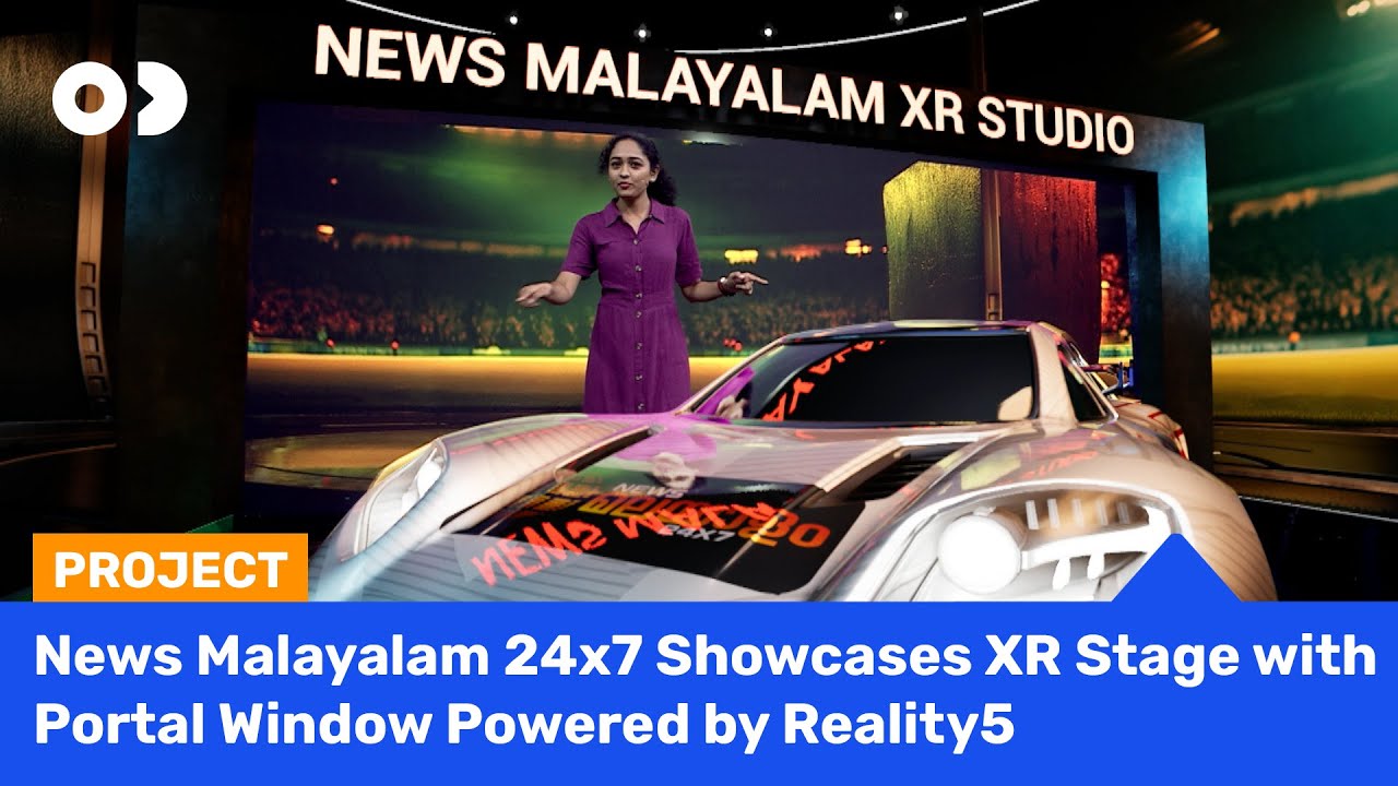 News Malayalam broadcast project — News Channel · Real-time Graphics