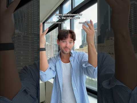 roles I auditioned for vs what I got 👀Chicago I’m coming for ya! #actor #theatre #musical #broadway