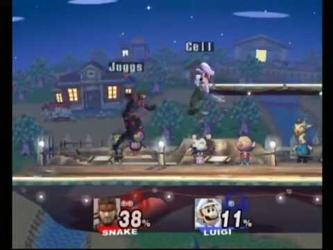 Juggleguy (Snake) vs. oCell (Luigi) 1.4