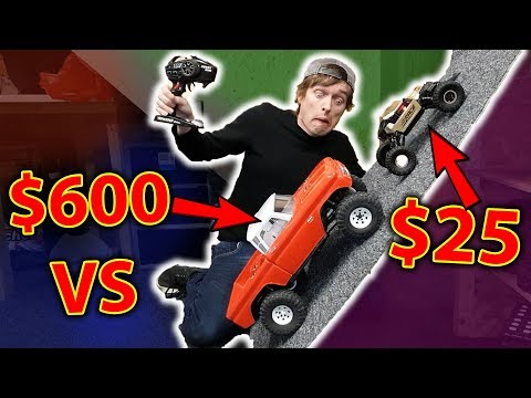 World Cheapest RC Crawler VS World's most expensive Flytec 9118 vs.......