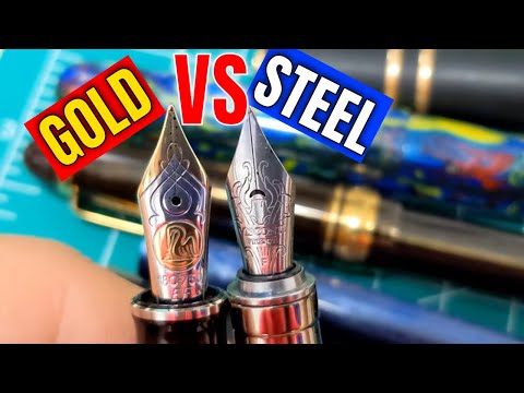 Are Gold Nibs Better Than Steel?