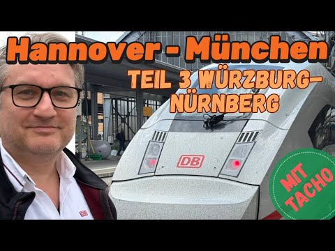 🚄 Würzburg → Nürnberg im ICE 4 (BR 412) | ICE 783 | Teil 3/4 🍂 Führerstandsmitfahrt