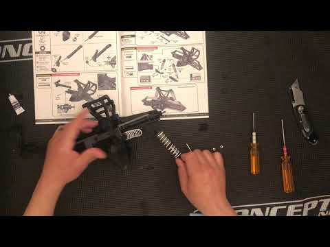 Traxxas Stampede 4x4 Kit Build Part 9 Rear Bulkhead Bag Page 16 17 Assemble rear driveshafts hub ass