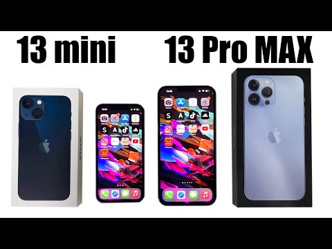 iPhone 13 mini vs iPhone 13 PRO MAX SPEED TEST