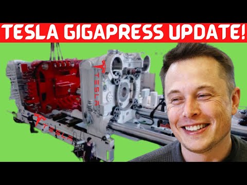 GIGAPRESS Update for Tesla Cybertruck!
