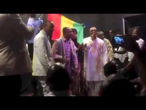 ELI KAMANO, DOURA BARRY, BAMBINO pour la paix à ATLANTA