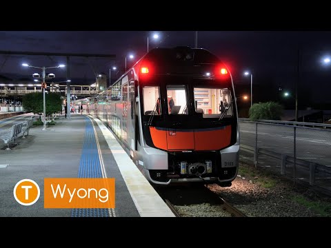 Sydney Trains Vlog 1720: Wyong Trainspotting + NIF D Set First Central Coast Trip