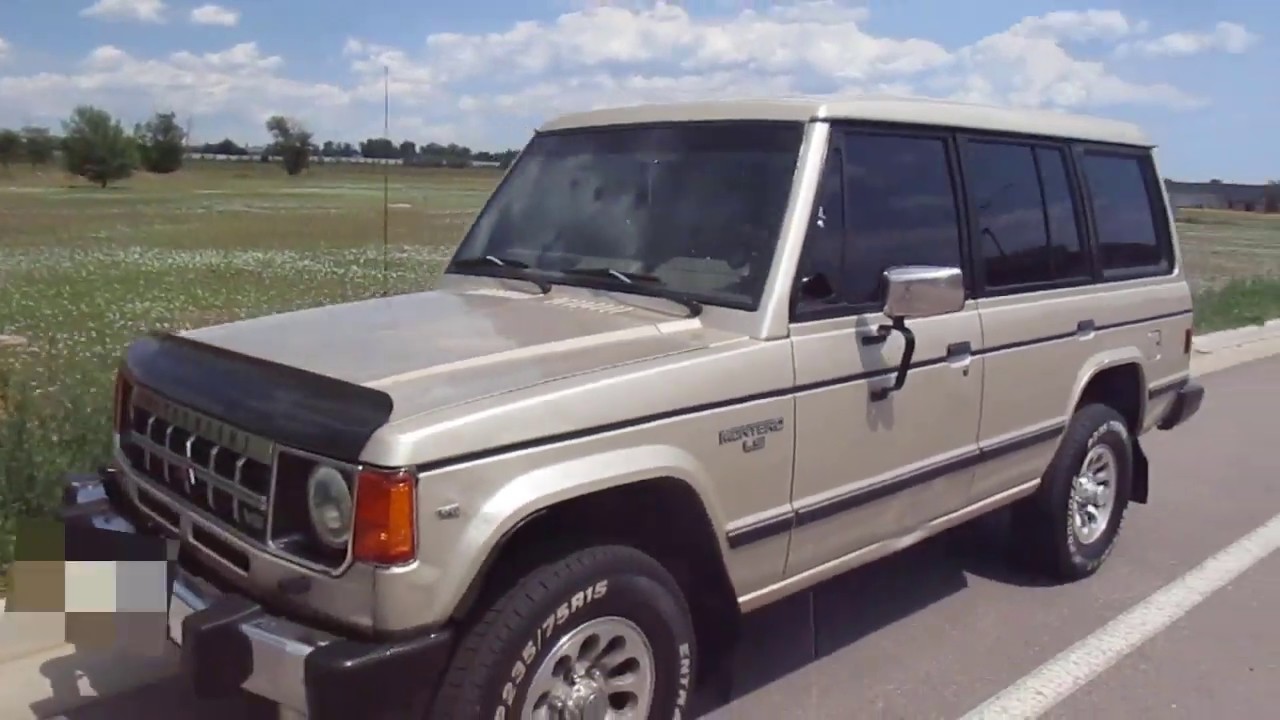 Mitsubishi Montero Review 1991
