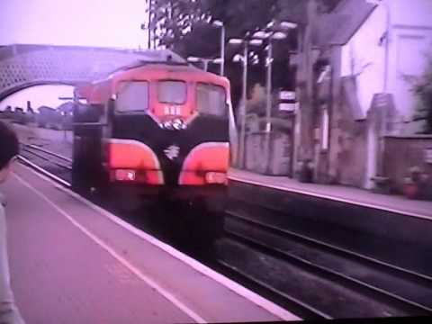 Irish Rail 071 loco 080 passes Hazelhatch (light engine)