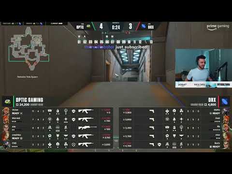 tarik reacts Victor get crazy ACE | OPTIC vs DRX