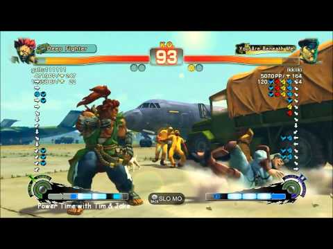 Super StreetFighter 4: Arcade Edition 2012 - galtu (Akuma) vs ikkiiki (Dictator) - Xbox Live Match
