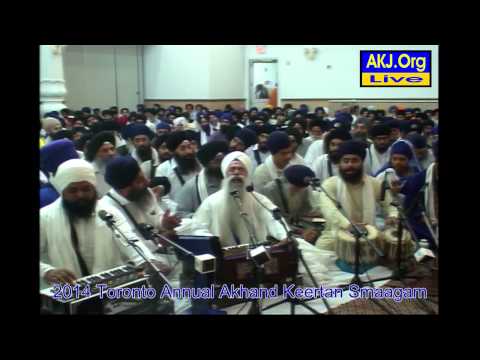 090 Toronto July 2014 Smaagam - Friday Evening Keertan - G. Gurdev Singh Jee Australia