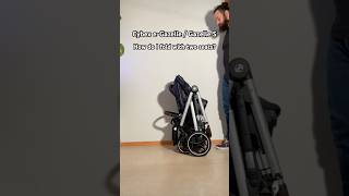 How to Fold the Cybex Gazelle / E-Gazelle S With 2 Seats Attached