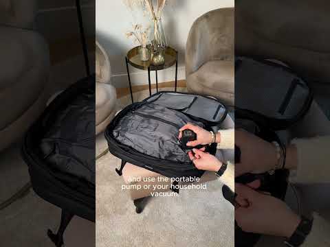 Watch this backpack shrink your clothes!