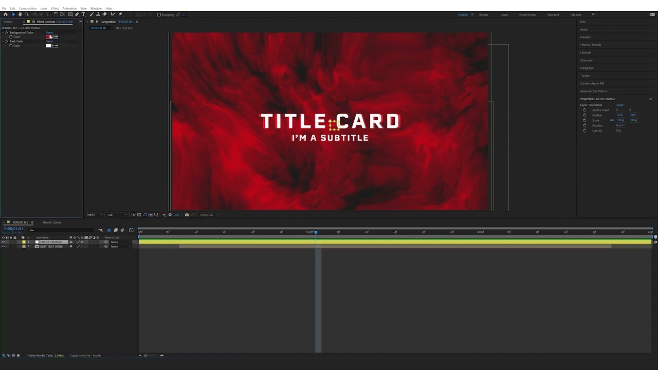 How to edit the Gamer Youtube Channel Title-Card