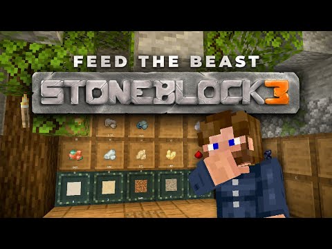 StoneBlock 3 EP5 Automating Crushing + Teleportation