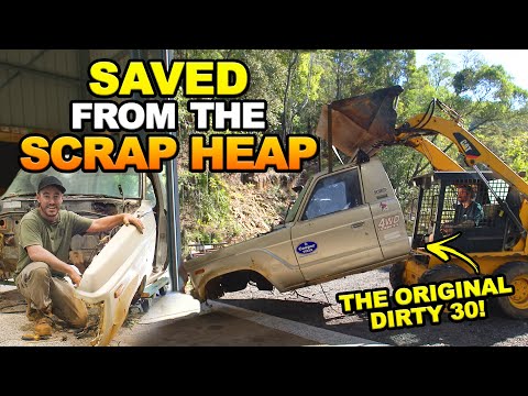 ICONIC LANDCRUISER RESTORATION! OG Dirty 30 rebuild after 6 years rusting away