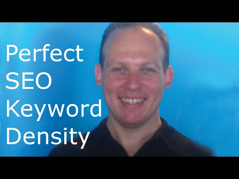 SEO keyword density: what is the appropriate keyword density for SEO? Video