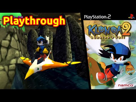 Klonoa 2: Lunatea's Veil (PS2) Playthrough / Longplay - No Commentary (1080p, original console)