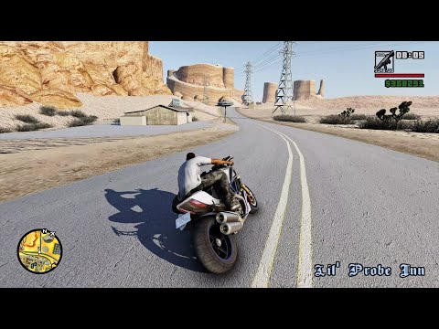 GTA San Andreas 4K Gameplay Part 64 - Verdant Meadows / Learning To Fly - GTA San (4K 60FPS PC)