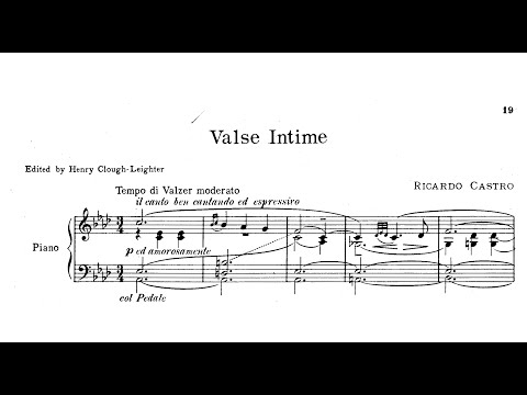 Ricardo Castro: Valse Intime