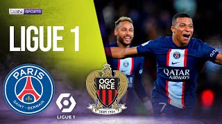 PSG vs Nice |  LIGUE 1 HIGHLIGHTS | 10/01/2022 | beIN SPORTS USA