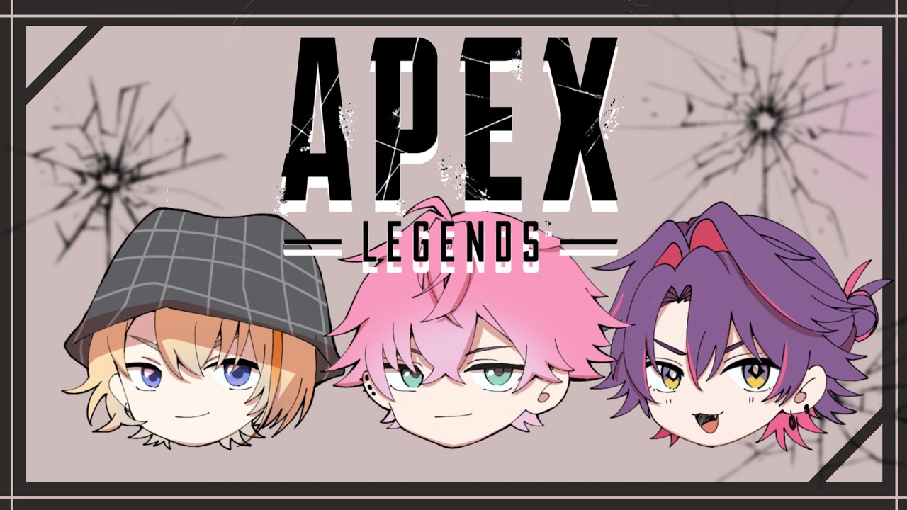 【APEX】みんなでエーペックスやろうよ!!w/れお3 KNT【渡会雲雀/にじさんじ】