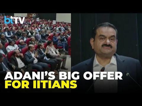 "We Are Looking For Innovators": Gautam Adani Announces Paid Internships For IIT Dhanbad Students