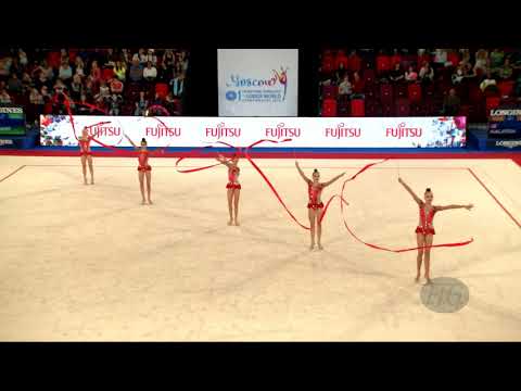 Germany (GER) - 2019 Rhythmic Junior Worlds, Moscow (RUS) - Qualifications 5 Ribbons