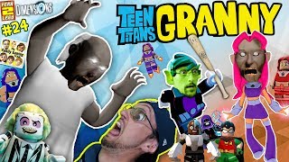 GRANNY Plays LEGO w/ FGTEEV!  TEEN TITANS GO Stop Wicked Starfire! (LEGO DIMENSIONS Year 2 #24)