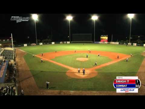2015 USSSA Hall of Fame Classic #1 - Combat vs  Smash It Championship 1