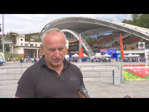Рекорд по гиревому спорту установлен на «Славянском базаре» (15.07.2019)