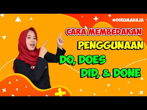 The Difference Between Do, Does, Did, and Done in English Sentences || TEATU with Ms Ervi