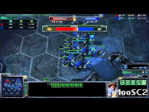 Starcraft 2 - eXoCamIEscu [P] vs MerDeViK [T] MooCast #17