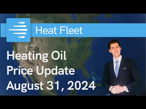 U.S. Home Heating Oil Prices June - September 2024 Graph showing the average U.S. home heating oil prices from June to September 2024, declining to $3.15 per gallon.