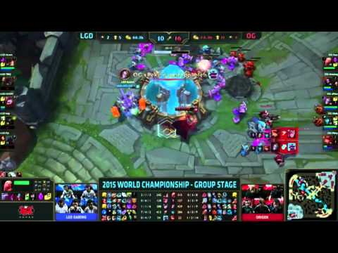 Worlds 2015 Epic Soaz Backdoor | OG vs. LGD