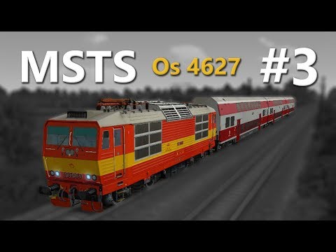 Microsoft Train Simulator - trať ŽSR 130 | Os 4627 Bratislava hl.st. - Nové Zámky #3