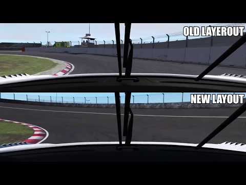 Zandvoort New Layout vs Old Layout