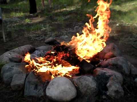 Now thats a campfire...
