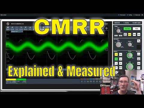 EEVblog 1521 - Common Mode Rejection Ratio (CMRR) Explained & Measured