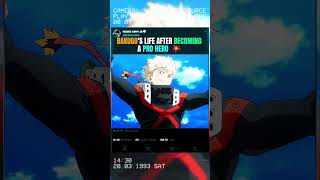 BAKUGO'S LIFE AFTER BECOMING A PRO HERO 💥#MyHeroAcademia #BokuNoHeroAcademia #edit