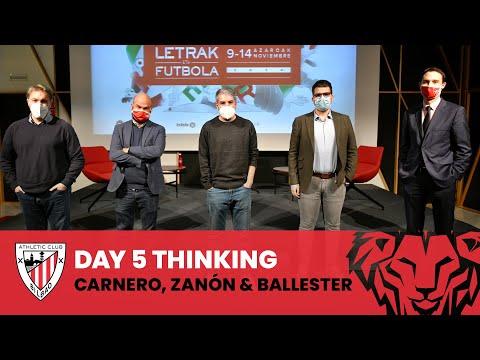Imagen de portada del video Thinking, Futbola eta Letrak 2020 – Carnero, Zanón & Ballester – Fútbol y Literatura
