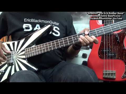Bootsy Collins STRETCHIN' OUT Bass Guitar Lesson P-Funk @EricBlackmonGuitar  Lesson Link Below