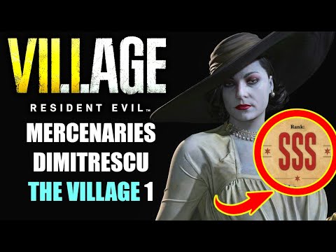 How To Get SSS Rank in The Village as DImitrescu - Resident Evil Village Mercenaries DLC