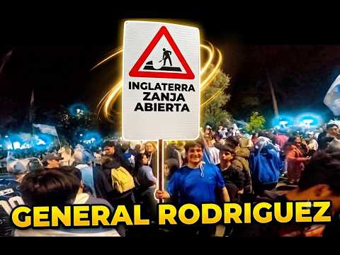 ARGENTINA FINALISTA: LOS FESTEJOS EN GENERAL RODRIGUEZ 💪🩵🤍🩵