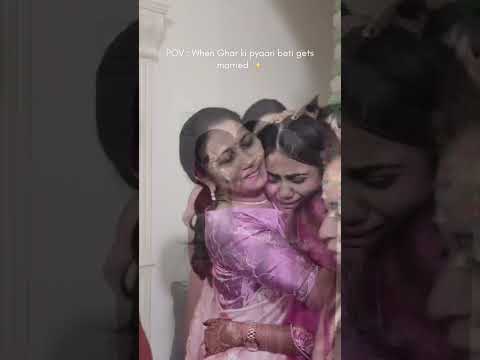 Babul Da Vehda 😭👰 #bridecrying  #shorts #short #girl #love #couple #bride #mom #dad #sister #didi