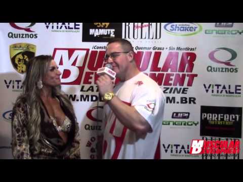 Entrevista Juliana Pansardi , Brasileiro fase I IFBB 2014 - POR Caramello Personal - MD TV LATINO