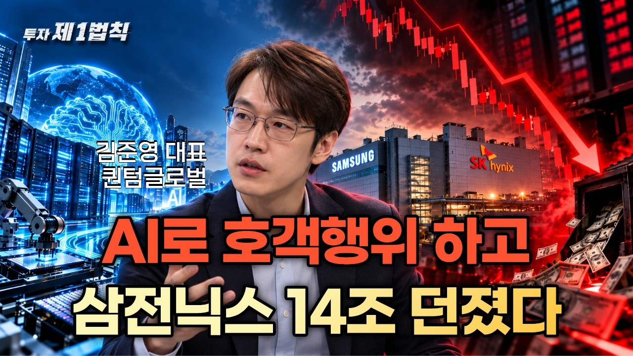 AI로 호객행위 하고 삼전닉스 14조 던졌다｜퀀텀글로벌 김준영 대표｜투자 제1법칙  #AI #삼성전자 #SK하이?