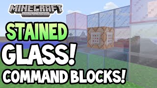 Minecraft (Xbox 360/PS3) - TU19 UPDATE! - STAINED GLASS! + COMMAND BLOCKS! - GAMEPLAY!
