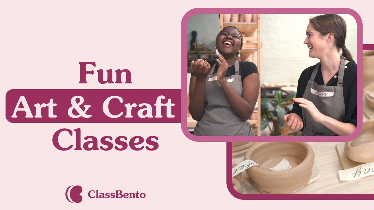 Catch a sneak peek of Fun art and craft workshops at ClassBento.